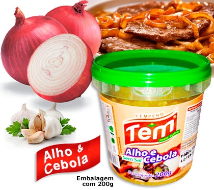 Alho e Cebola 450g