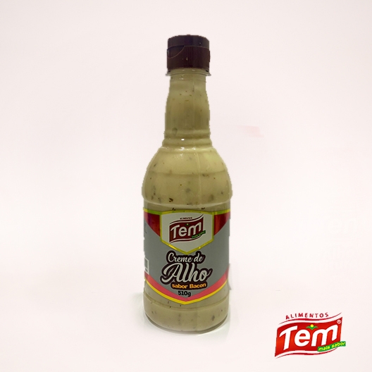 Creme de alho sabor Bacon 510g