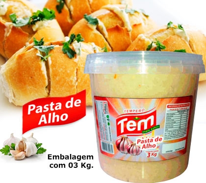 Pasta de Alho 3Kg